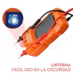 Multimetro Tester Digital Baw 113a Nuevo Electricista